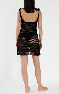 Crochet Mini Dress Resort-wea